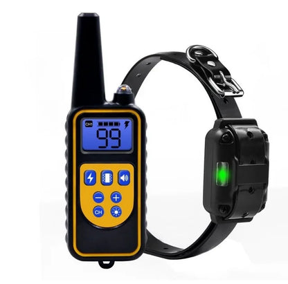 Dog Collar Electric Dog Training Collar Rechargeable LCD Display for All Size Pet Training Collar