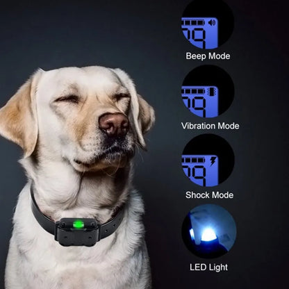 Dog Collar Electric Dog Training Collar Rechargeable LCD Display for All Size Pet Training Collar