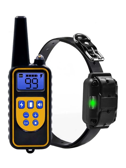Dog Collar Electric Dog Training Collar Rechargeable LCD Display for All Size Pet Training Collar