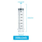 Multifunction 100ml-550ml Syringe Large Capacity With 100cm Hose Pump Measuring Washable Injector For Pet Feeding Oil Glue Fluid