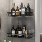 Bathroom Storage Rack No Drill Shelves Wall Mount Corner Shelf Shower Holder For WC Shampoo Organizer Bathroom Accessories