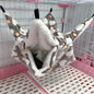 Double Layer Warm Hamster Hammock Pet Hanging Squirrel Sleeping Bag Hedgehog Small Pet Accessories Cage Pet Supplies Hammock