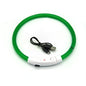 LED Pet Luminous Collar USB Charging Collar Teddy Anti Lost Collar Dog Cat Accessories Supplies