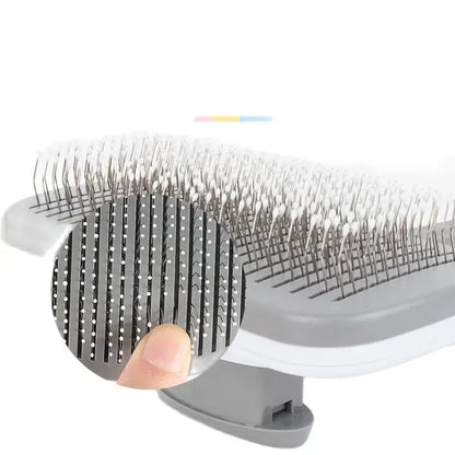 Pet Dog Hair Brush Cat Comb Grooming And Care Cat Brush Stainless Steel Comb For Long Hair Dogs Cleaning Pets Dogs Accessories