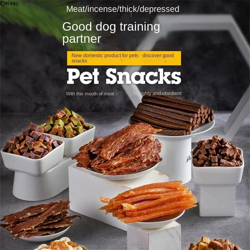 Dog Snack Chicken Dried Beef Pets Teddy Puppy Dog Training Award Grinding Stick Gift Pack
