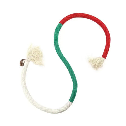 Cat Toys Interactive Molar Cotton Rope Toys Silvervine Cat Teaser Toy Clean Mouth Kitten Play Toy Pet Supplies Accessories