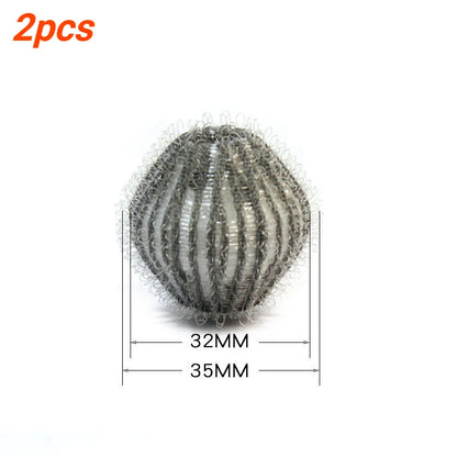 2/4pcs Pet Hair Remover Hair Catcher Reusable Clothes Filter Washing Machine Balls Clean Laundry Ball Washing Machine Accessory