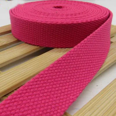 5M Cotton Webbing Suspenders Craft Supplies DIY Decorative Sewing Fabric Crafts Nylon Webbing Pet Rope Backpack  Accessories