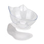 Durable Double Bowls Non-slip Cat Bowl Dog Bowl With Raised Stand Protection Cervical Pet Food Water Feeder