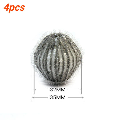 2/4pcs Pet Hair Remover Hair Catcher Reusable Clothes Filter Washing Machine Balls Clean Laundry Ball Washing Machine Accessory