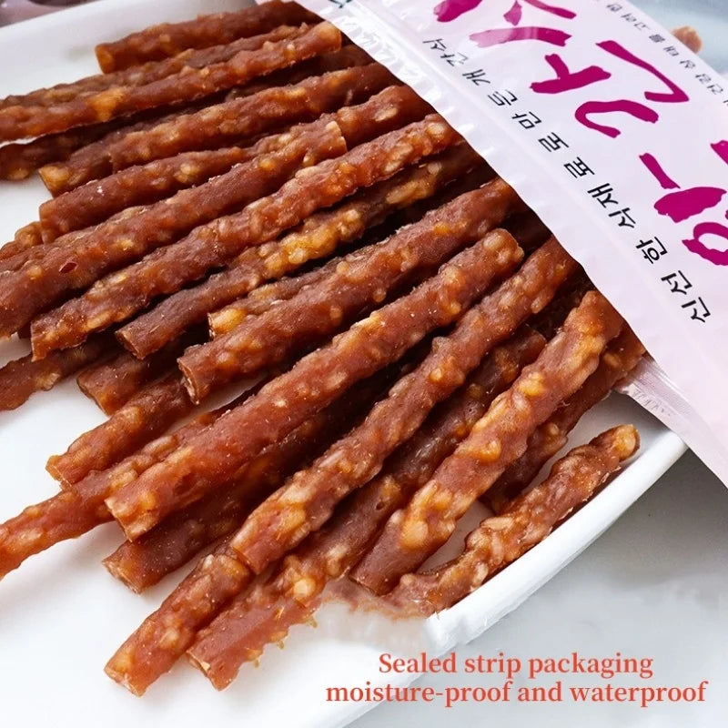 Dog Snack Jerky Puppy Feed Pet Food Dog Dental Chews Dog Treats Duck Meat Dog Feeding Chicken Rice Stick Dog Dry Food