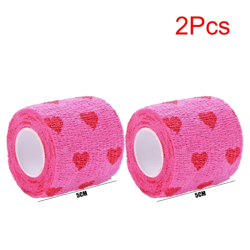 Tattoo Grip Bandage Cover Wraps Tapes Non-woven Waterproof for Pet Self Adhesive Finger Wrist Protection Tattoo Accessories