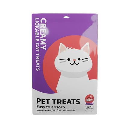 15g*100 Large Capacity Pet Food Cat Snacks Cat Wet Creamy Strips Tuna Salmon Chicken Pet Wet Food Pet Supplies For Kitten