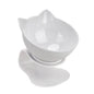 Durable Double Bowls Non-slip Cat Bowl Dog Bowl With Raised Stand Protection Cervical Pet Food Water Feeder