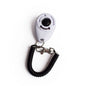 Pet Cat Dog Training Clicker Plastic New Dog Click Trainer Portable Auxiliary Adjustable Wristband Sound Key Chain Pet Supplies