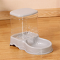 Automatic pet feeder Cat Drinking bowl Cat bowl Large capacity Dog bowl 3.8L combination food storage bucket Pet supplies