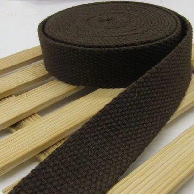 5M Cotton Webbing Suspenders Craft Supplies DIY Decorative Sewing Fabric Crafts Nylon Webbing Pet Rope Backpack  Accessories