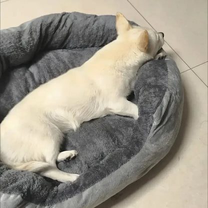 Soft Warm Dog Bed Pets Basket Cat House Sofa for Medium Large Dog Sofa Bed Cushion Dog Bed House Pet Supplies Accessories