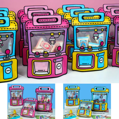 20Pcs/50Pcs Food Grade Cartoon Doll Shape Sweets Cookies Snack Sealing Pockets Wedding Children's Birthday Party Gift Pouch