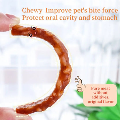 Dog Snack Jerky Puppy Feed Pet Food Dog Dental Chews Dog Treats Duck Meat Dog Feeding Chicken Rice Stick Dog Dry Food