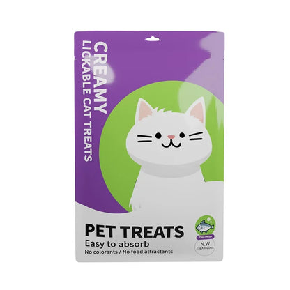 15g*100 Large Capacity Pet Food Cat Snacks Cat Wet Creamy Strips Tuna Salmon Chicken Pet Wet Food Pet Supplies For Kitten