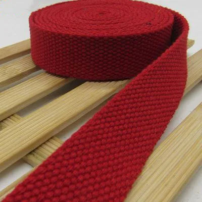 5M Cotton Webbing Suspenders Craft Supplies DIY Decorative Sewing Fabric Crafts Nylon Webbing Pet Rope Backpack  Accessories