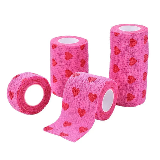 Tattoo Grip Bandage Cover Wraps Tapes Non-woven Waterproof for Pet Self Adhesive Finger Wrist Protection Tattoo Accessories