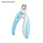 Pet Nail Clippers Dog Cat Nail Trimmer Labor-Saving Nail Clipper Convenient LED Electric Nail Grinder Dog Grooming Pet Scissors